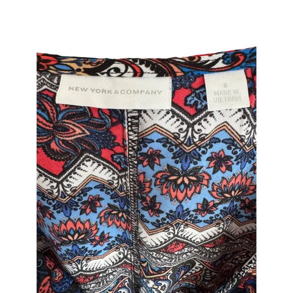 New York & company bohemian all over printed mini dress - Picture 5 of 6